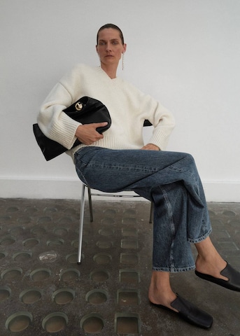 MANGO Loose fit Jeans 'Davina' in Blue