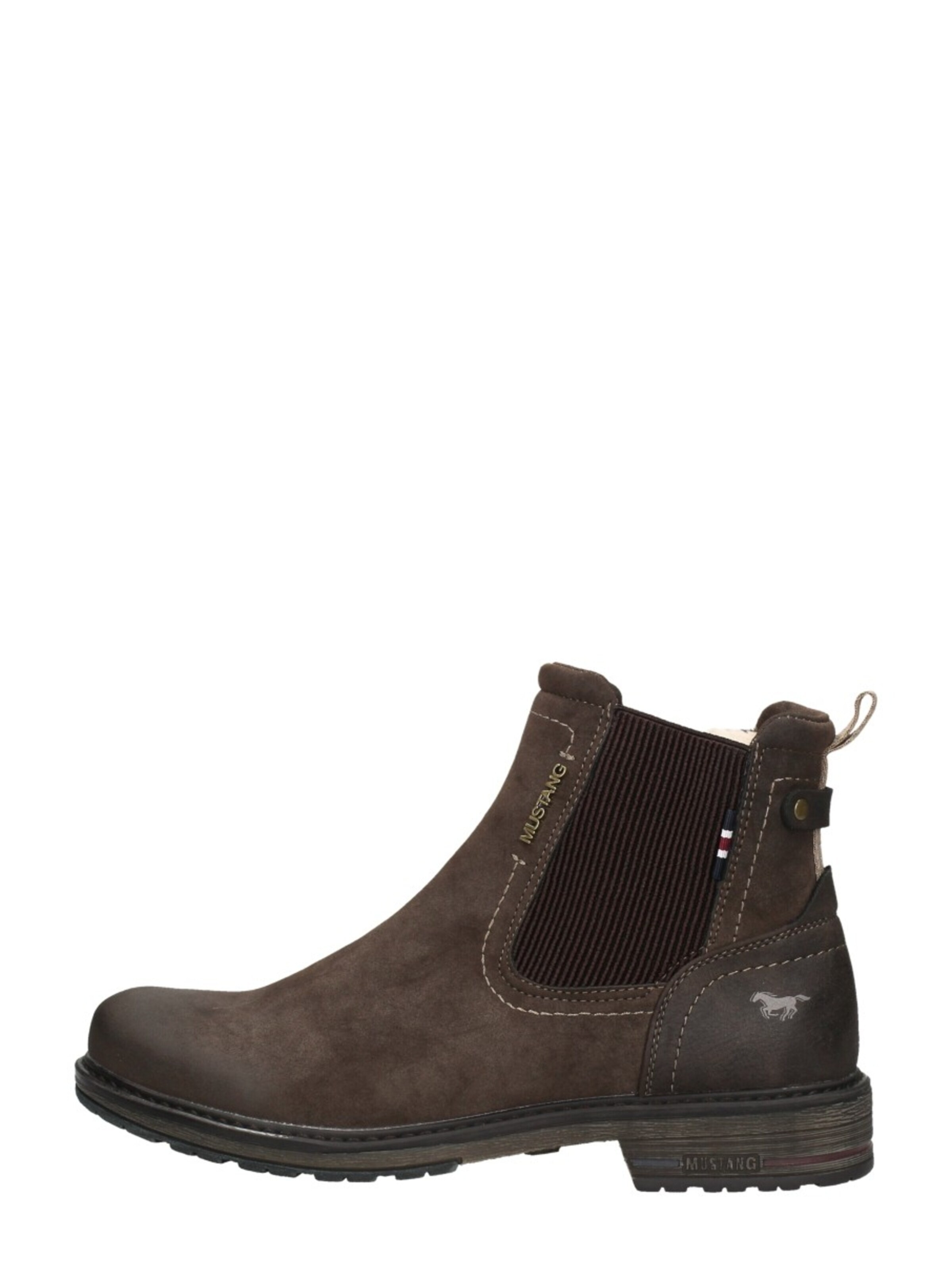 MUSTANG Chelsea boots 'Enkellaarzen' in Bruin