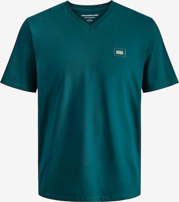 JACK & JONES T-Shirt 'JCOREACH' in Grün: Vorderseite
