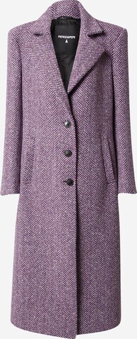 PATRIZIA PEPE Zimní kabát 'CAPOTTO' – fialová: přední strana