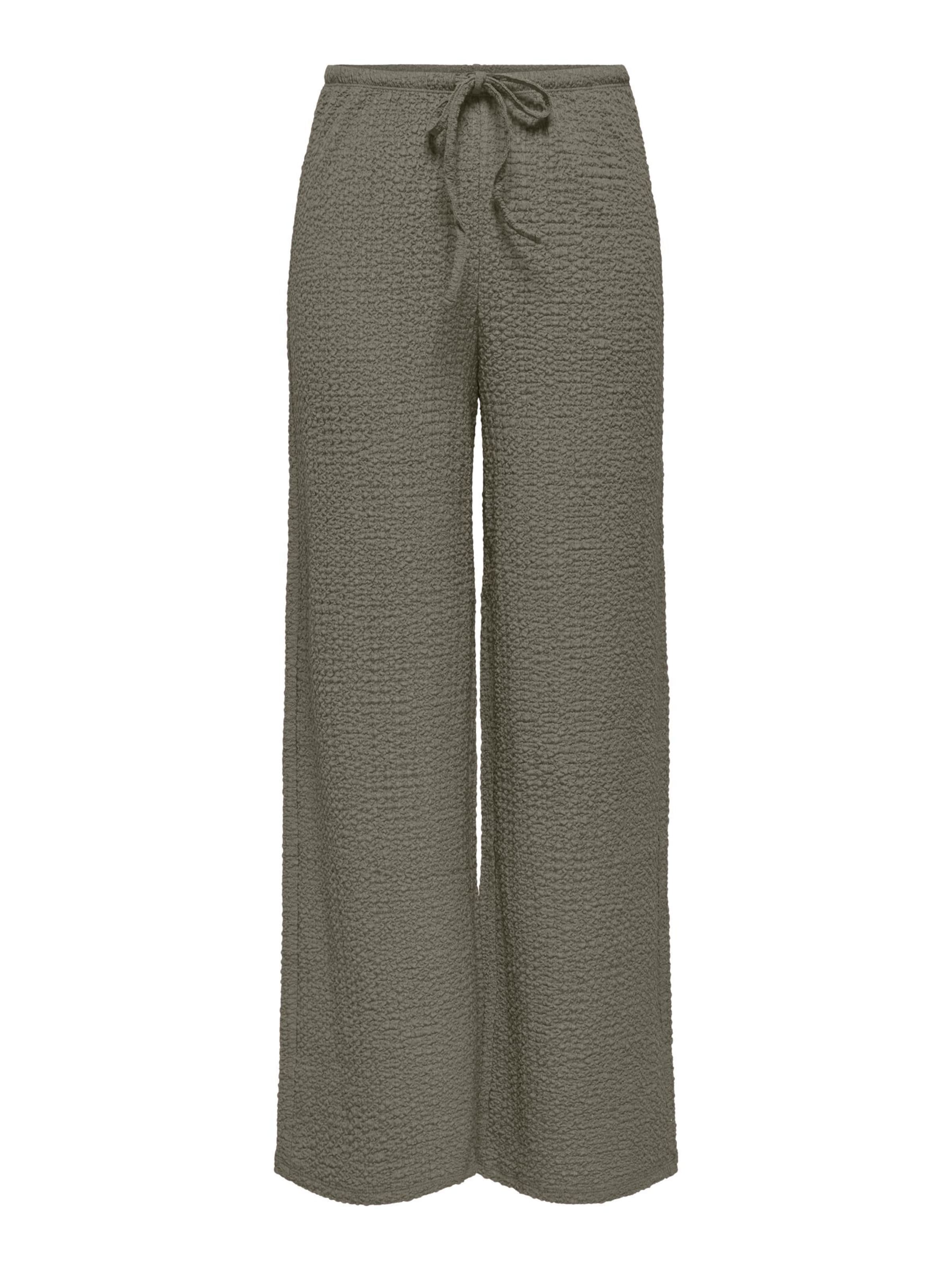 Pantalon 'ONLERIKKA' ONLY en vert : devant