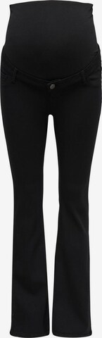 Only Maternity Flared Jeans 'HELLA' in Schwarz: predná strana