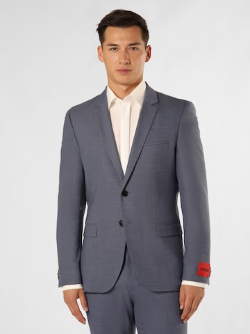 HUGO Red Slim fit Business Blazer 'Arti' in Blue: front