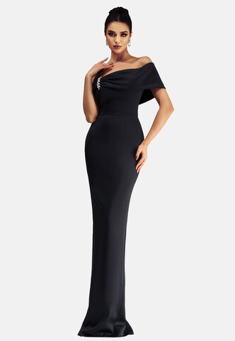 Moda Minx Evening dress 'Zoe' in Black: front