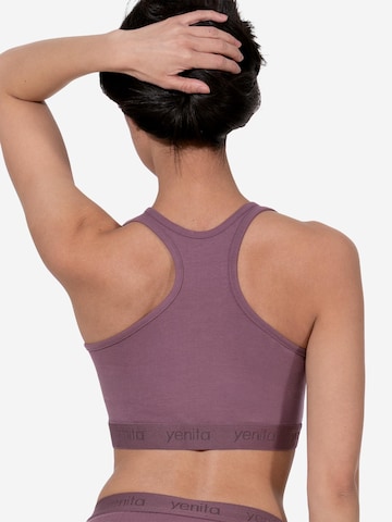 Bustino Reggiseno ' Sports-Collection mit breiten Trägern ' di Yenita in colori misti