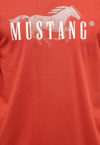 MUSTANG Shirt 'Austin' in Rot