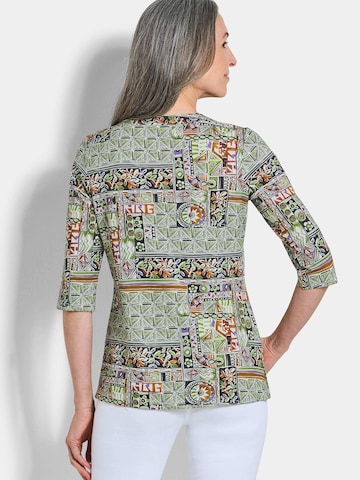 Goldner Bluse in Braun