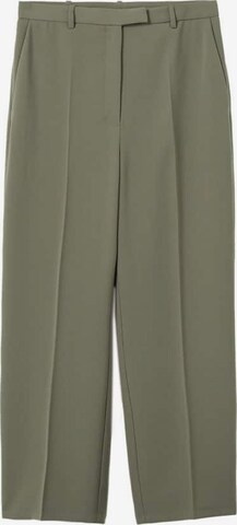 regular Pantaloni con piega frontale 'Paula' di MANGO in verde: frontale