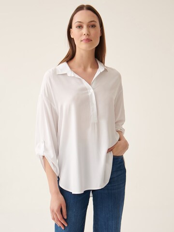 Camicia da donna ' BALEA' di TATUUM in bianco: frontale