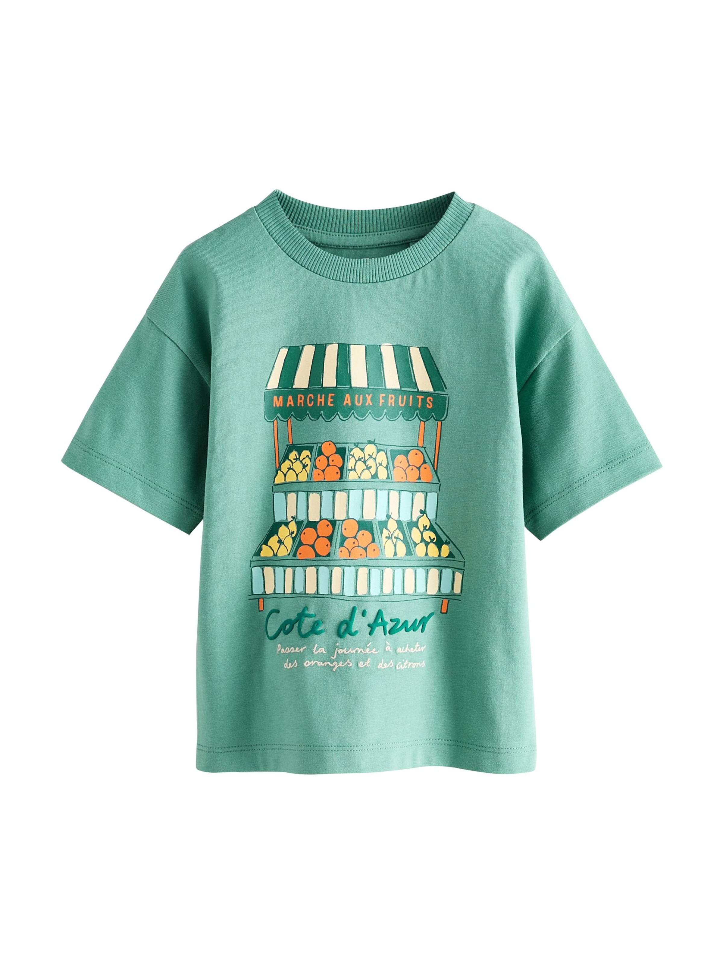 Next Shirt in Blauw: voorkant