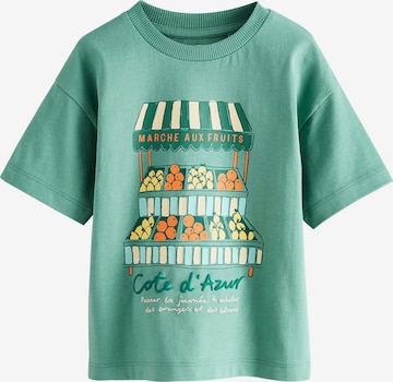 Next Shirt in Blauw: voorkant