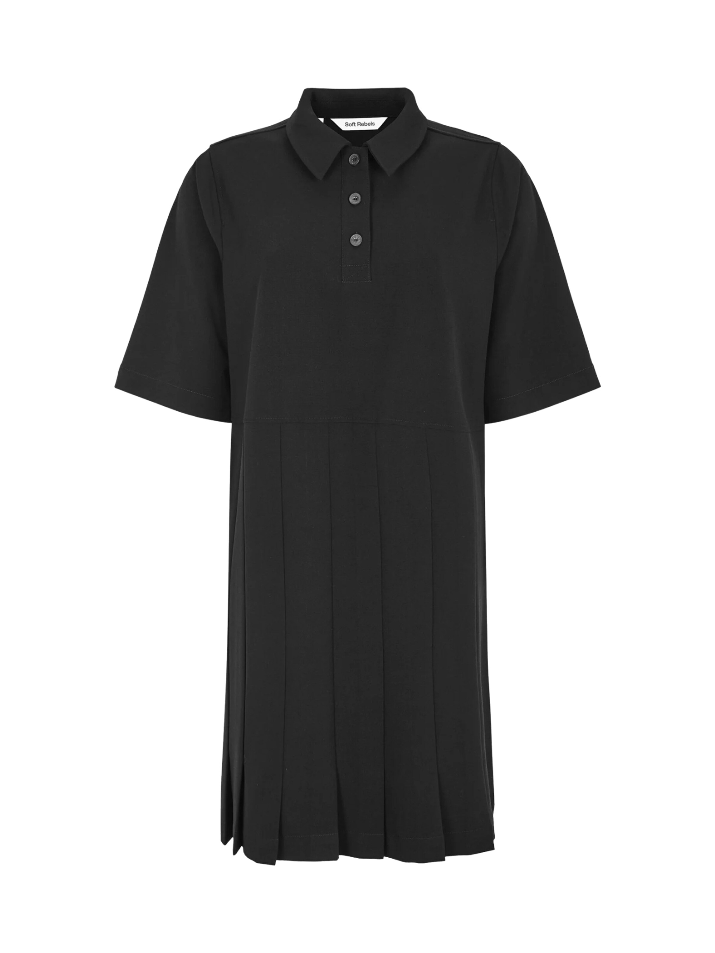 Soft Rebels Puseromekko ' Vilja ' värissä musta: etupuoli