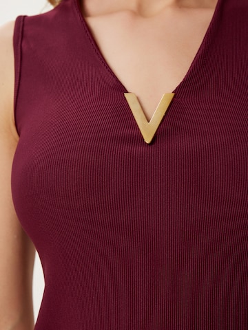 Happiness İstanbul Top z naramnicami | rdeča barva