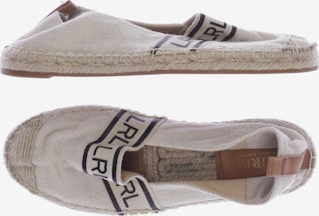 Lauren Ralph Lauren Flats & Loafers in 36 in White: front