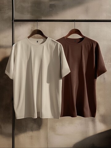 T-Shirt Trendyol en marron : devant