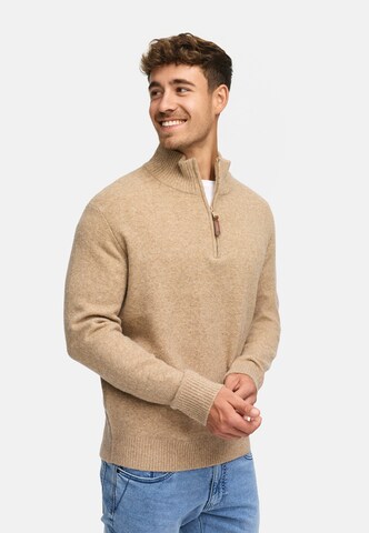 INDICODE JEANS Trui 'INTrax' in Beige