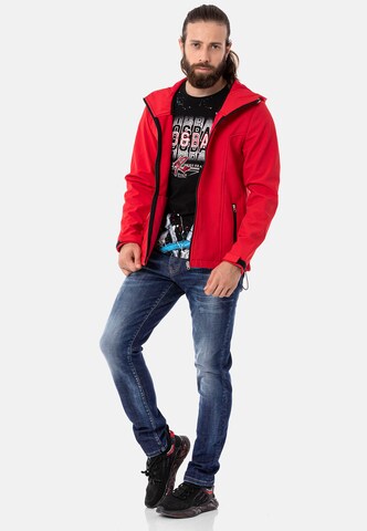 CIPO & BAXX Between-Season Jacket in Red