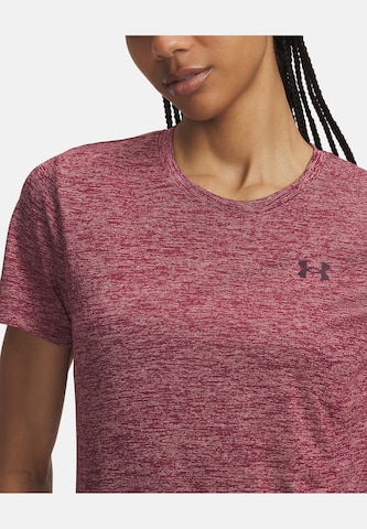 UNDER ARMOUR Performance Shirt 'Tech Twist' in Red