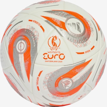 ADIDAS PERFORMANCE Bal 'UEFA Women's EURO25 Final Pro' in Wit: voorkant