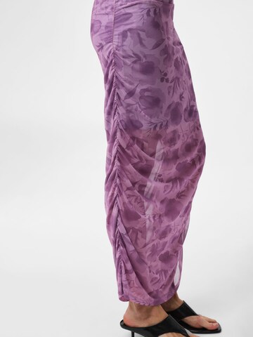 PIECES Kjole 'PCAlly' i lilla