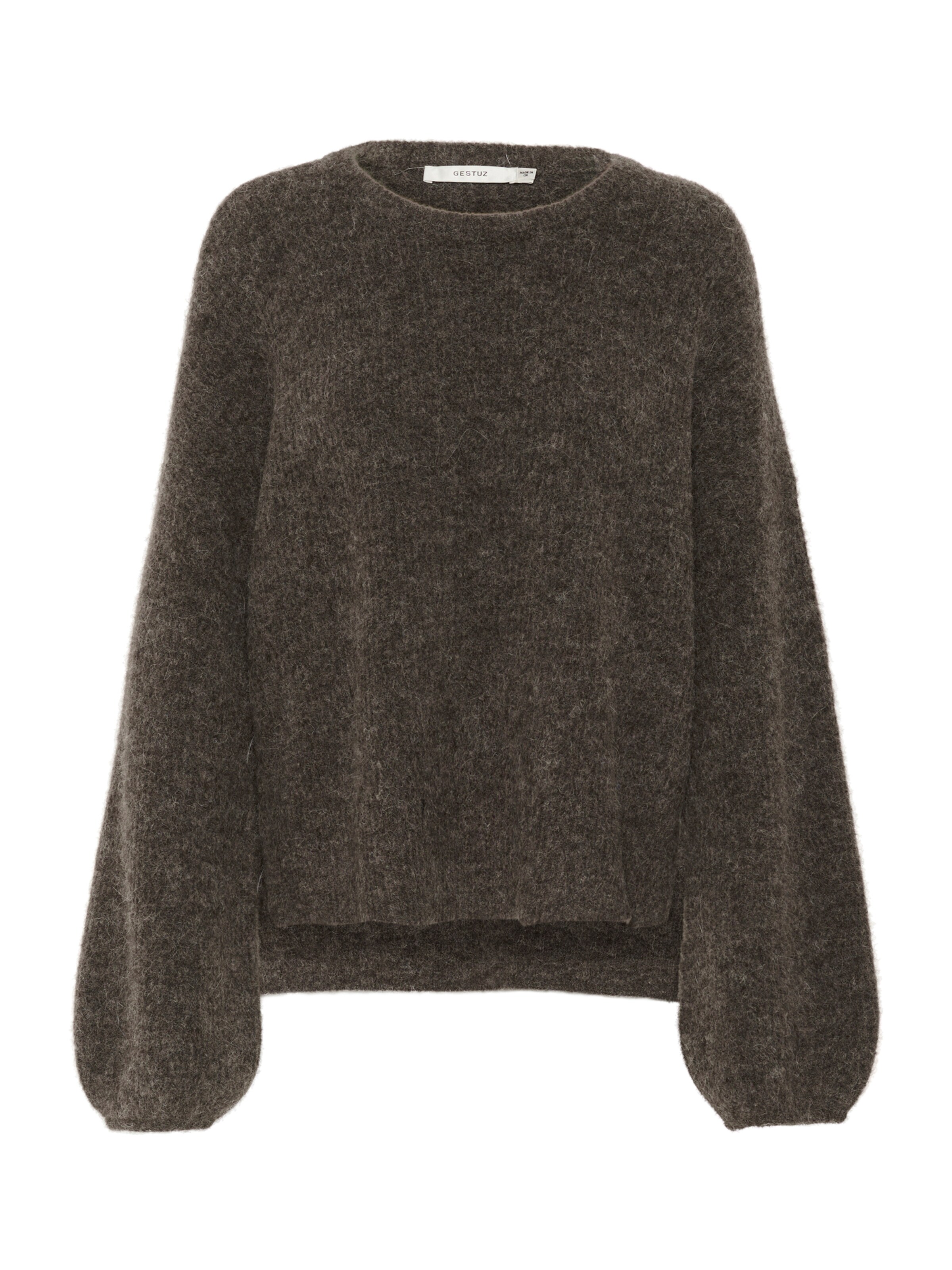 Gestuz Pullover 'GZalpha' in Braun: Vorderseite