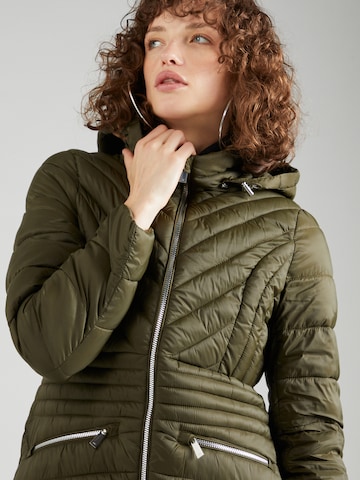 Karen Millen Between-Seasons Coat in Green