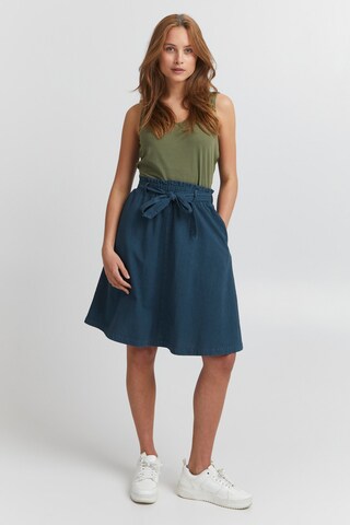 Oxmo Skirt 'Lerke' in Blue