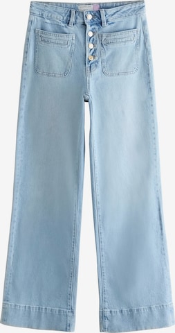 mėlyna Next Plačios klešnės Džinsai: priekis