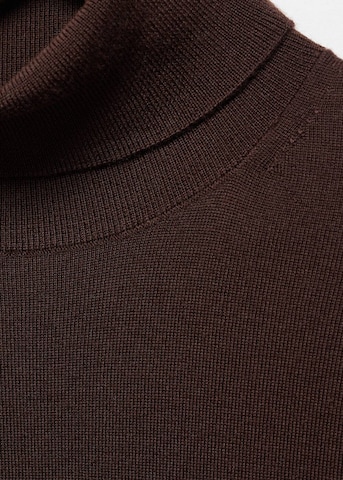 MANGO MAN Sweater 'Willyt' in Brown