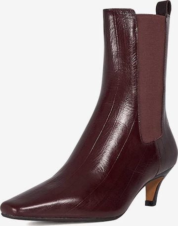 Chelsea Boots 'Odele' Dune LONDON en rouge : devant