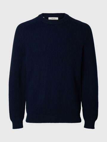 Pullover di SELECTED in blu: frontale