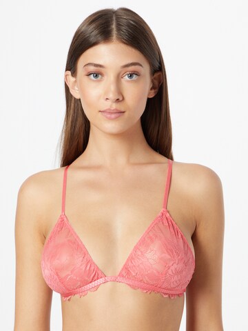 Free People Triangle Bra 'EVERYDAY' in Orange: front