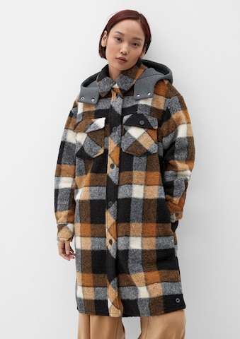 s.Oliver Between-Seasons Coat in Mixed colors: front