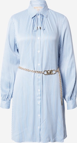 MICHAEL Michael Kors Shirt Dress in Blue: front