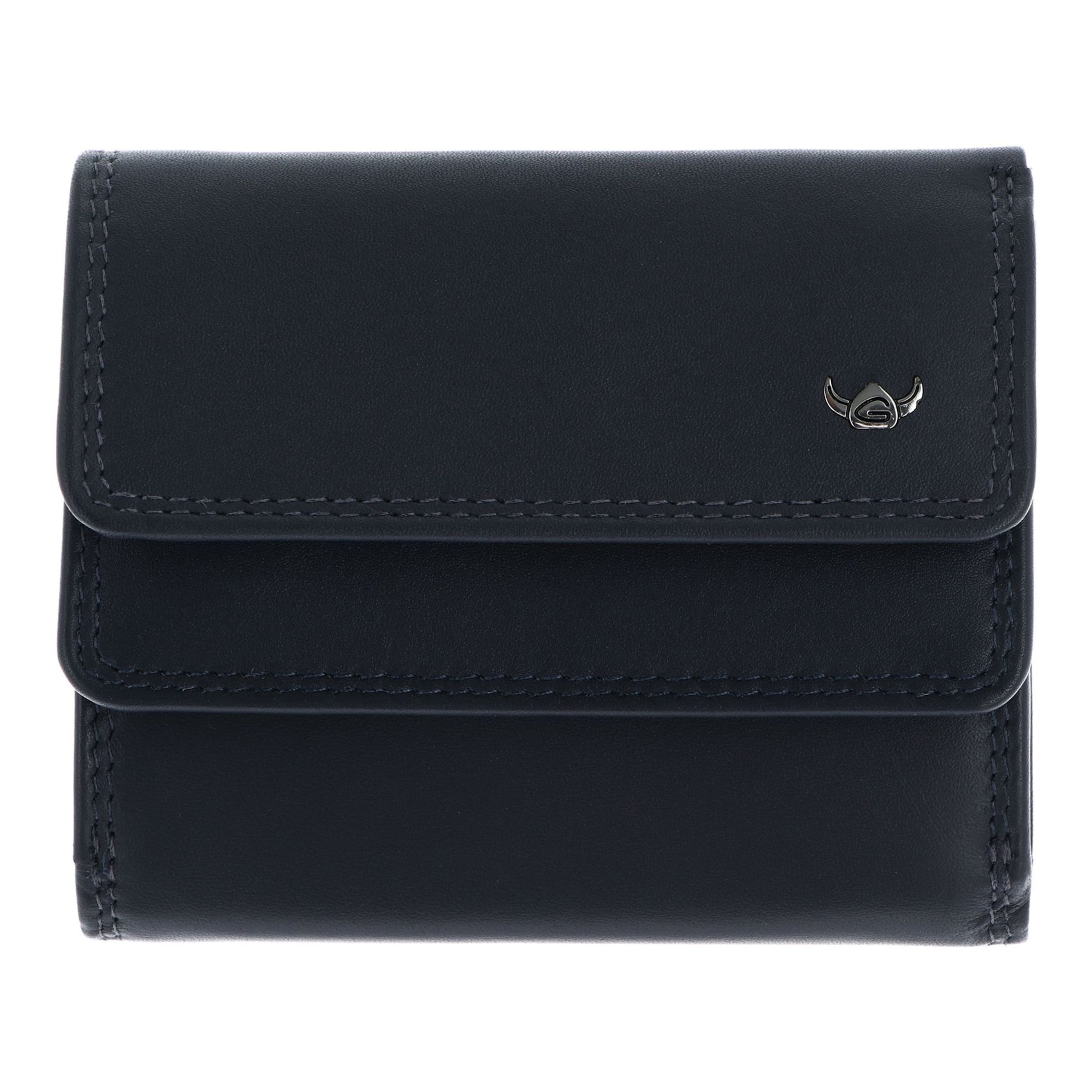 Porte-monnaies ' RFID' GOLDEN HEAD en bleu : devant