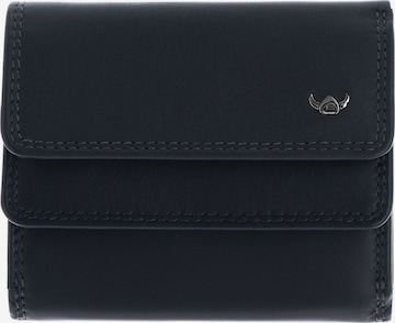 Porte-monnaies ' RFID' GOLDEN HEAD en bleu : devant