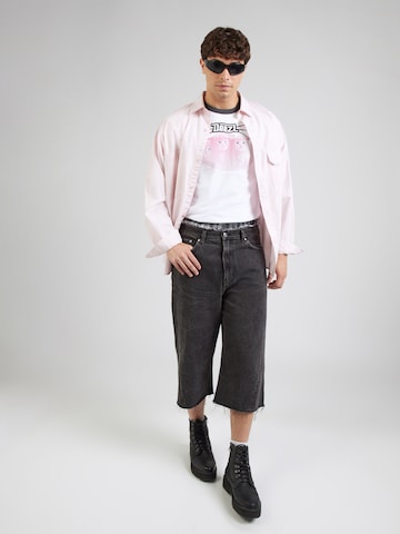 balts DIESEL T-Krekls