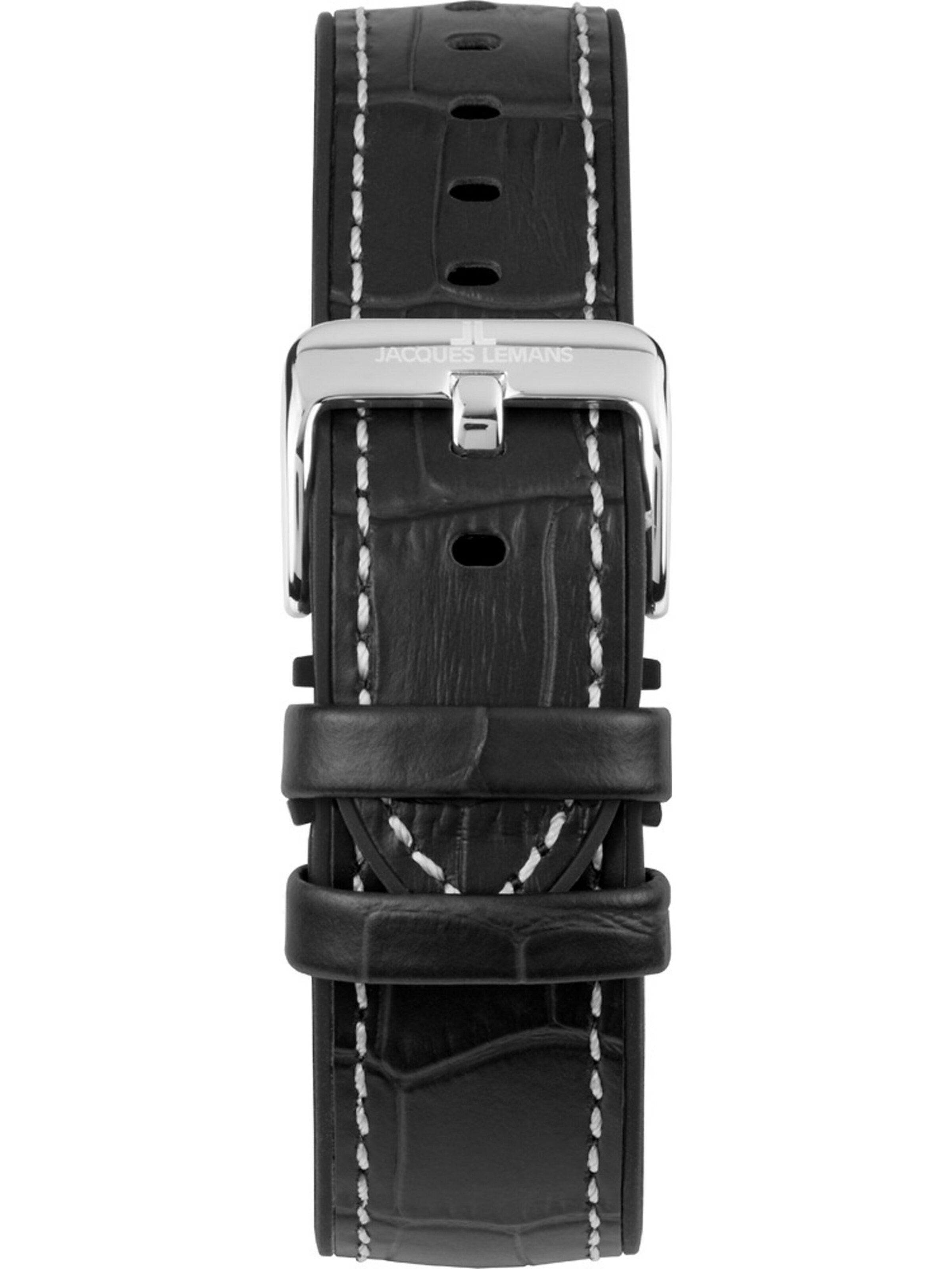 Jacques Lemans Uhr in Schwarz