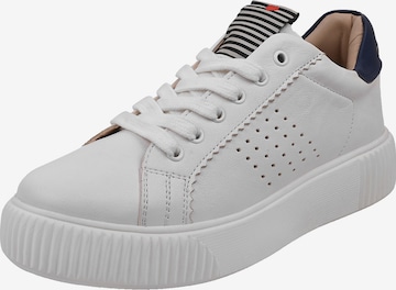 Baskets basses ' TITO ' Crickit en blanc : devant
