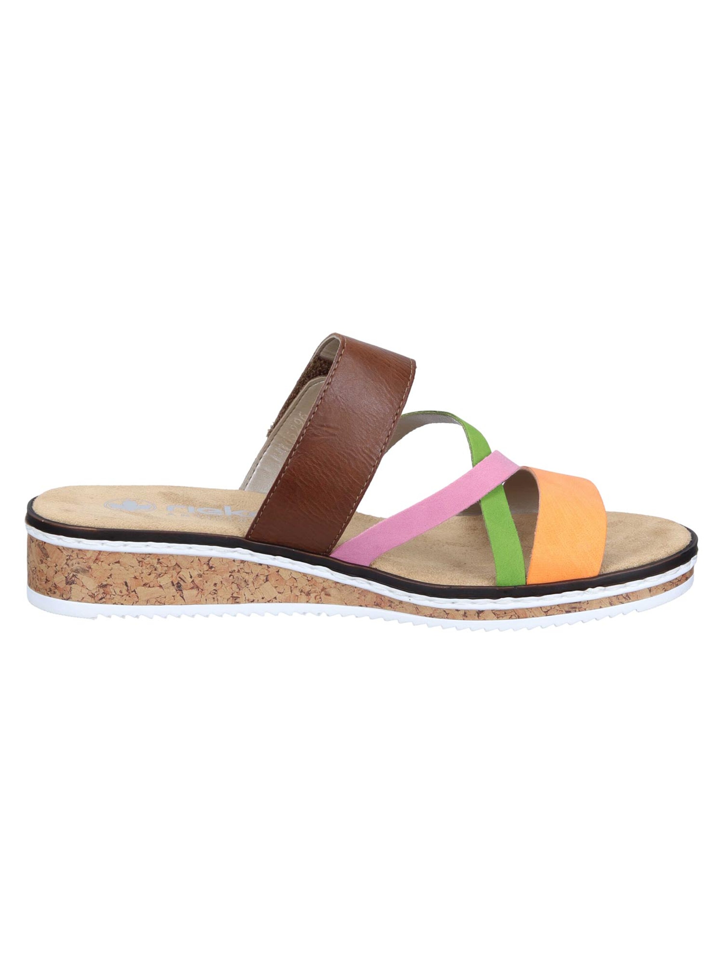 Mule Rieker en mélange de couleurs