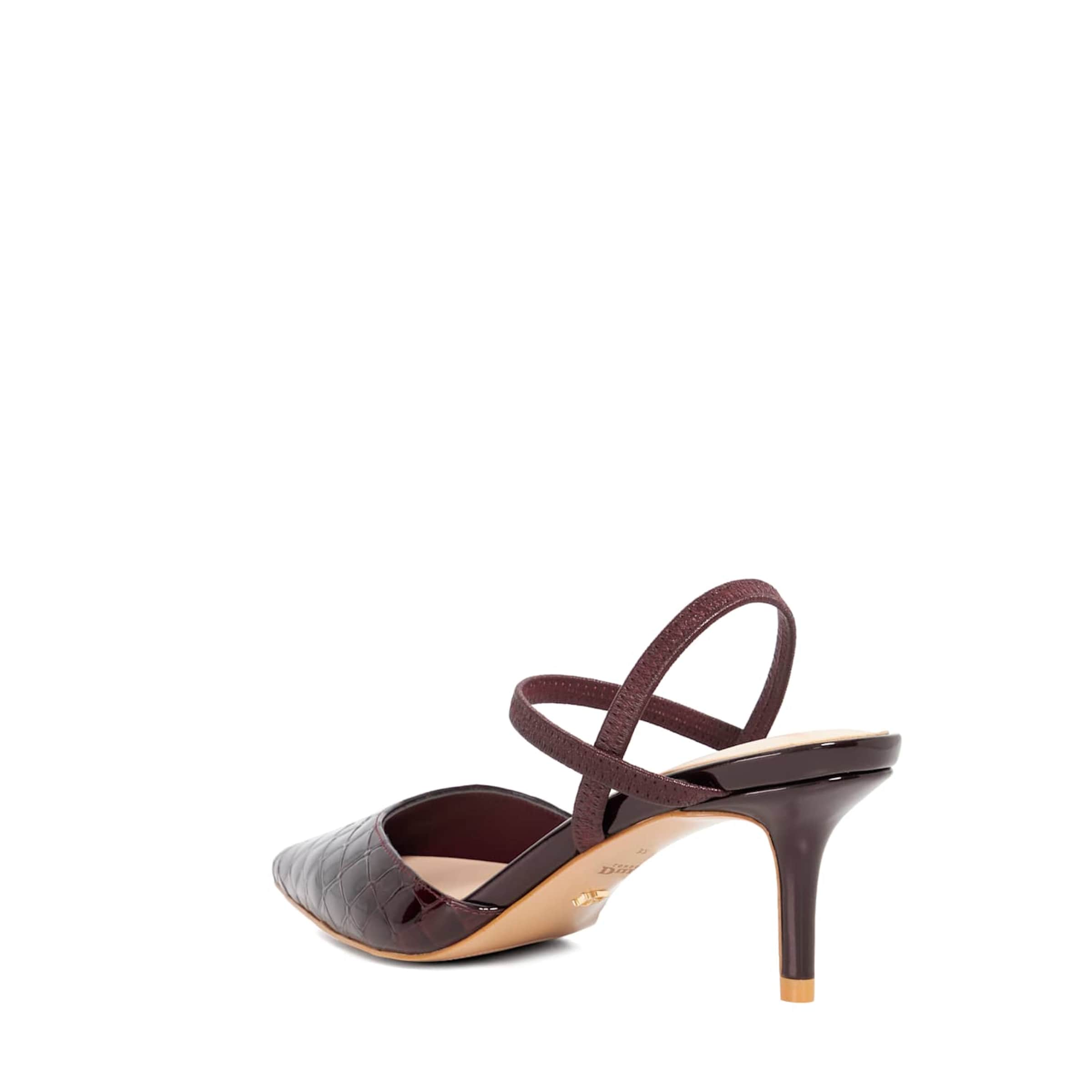 Dune LONDON Slingpumps 'Classical' in Rood