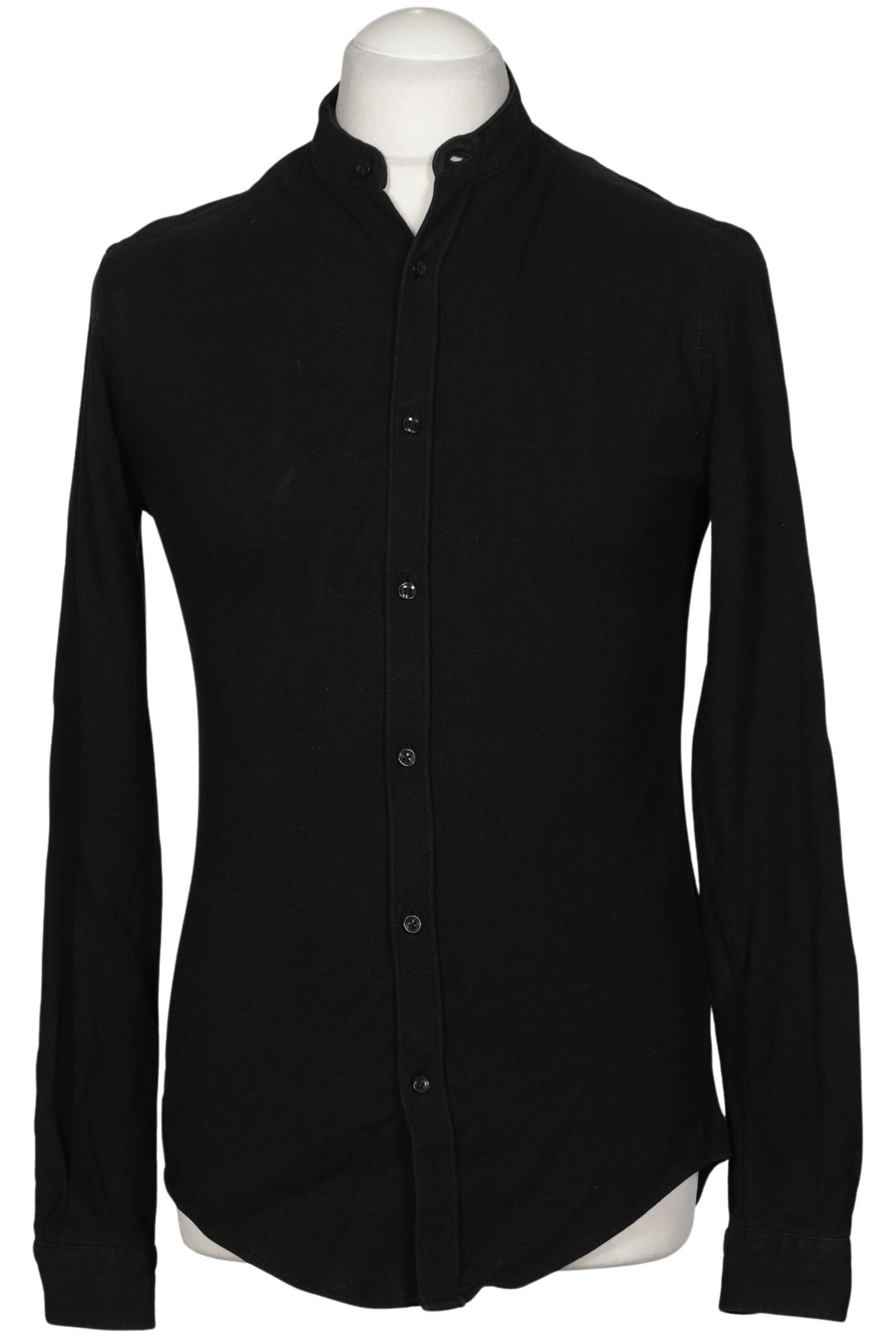 ZARA Button Up Shirt in M in Black: front