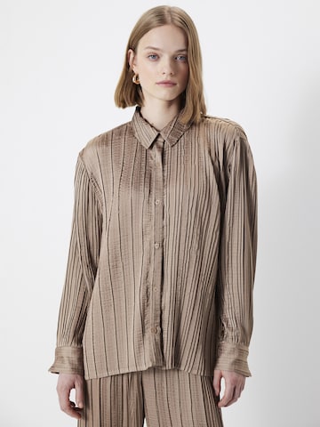 Ipekyol Blouse in Bruin: voorkant