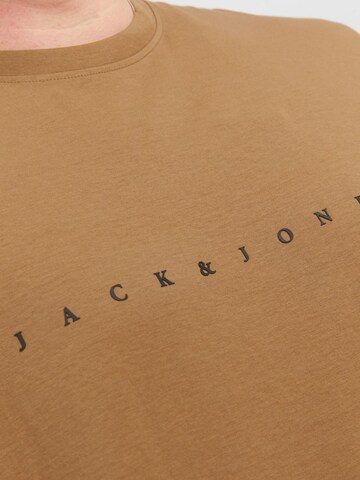 T-Shirt Jack & Jones Plus en marron