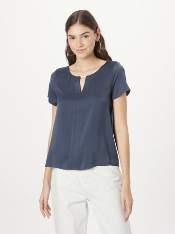 COMMA Blouse in Blue: front