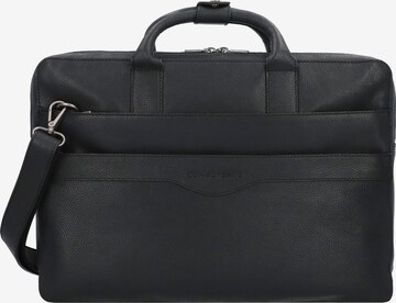 Amsterdam Cowboys Document Bag in Black: front