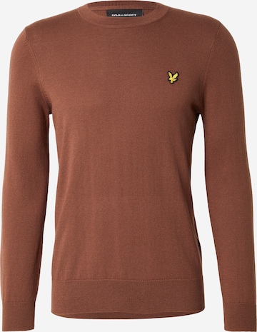 Pullover di Lyle & Scott in marrone: frontale