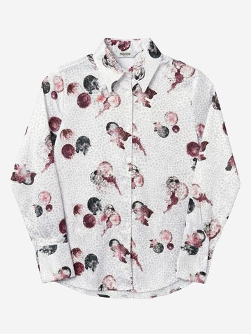 My fashion - Camisa em mistura de cores: frente