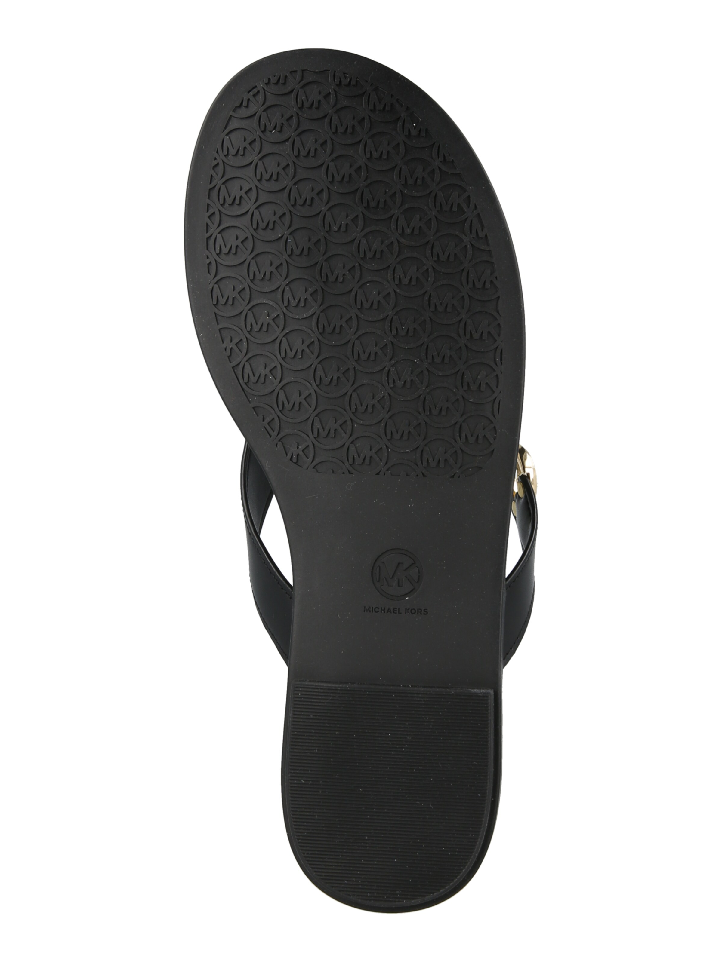 MICHAEL Michael Kors Ujjelválasztó-pántos szandál 'ERIN' - fekete