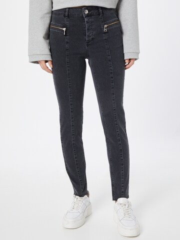OUI Slimfit Jeans in Schwarz: Vorderseite